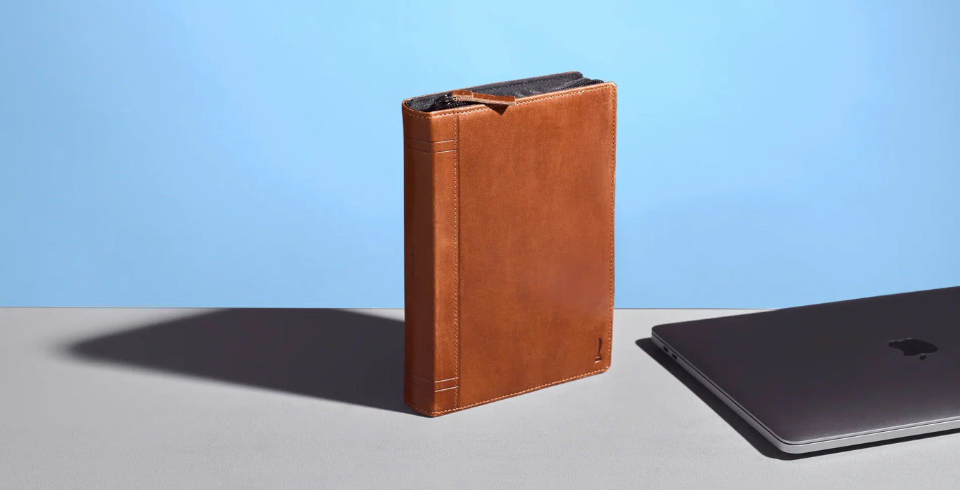 TWELVE SOUTH Journal CaddySack Apple Accessories Case - (Cognac) 12-1808 811370022147 - LX2001 - Homewares, Outdoor, Phone Accessories, Cases, Speakers, Headphones + More -