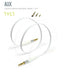 TYLT 3.5mm Flat AUX Cable WHITE AUXCAB1MWT-T - LX2001 - Homewares, Outdoor, Phone Accessories, Cases, Speakers, Headphones + More -