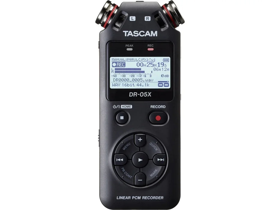 Tascam DR-05X Portable Digital Voice Recorder - LX2001 - Homewares, Outdoor, Phone Accessories, Cases, Speakers, Headphones + More -