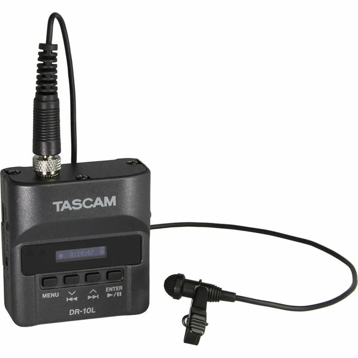 Tascam DR-10L DR10L Digital Audio Voice Recorder with Lavalier Mic - LX2001 - Homewares, Outdoor, Phone Accessories, Cases, Speakers, Headphones + More -