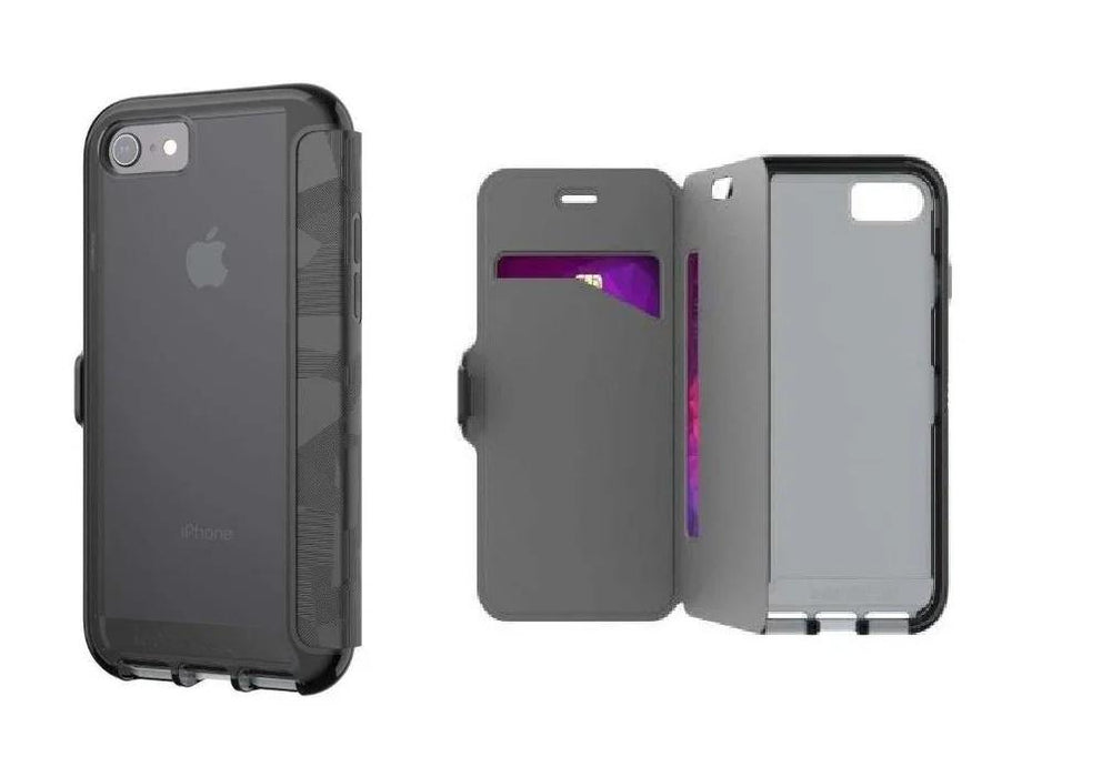 Tech21 Apple iPhone 8 / 7 Wallet Case - Black T21-5780 - LX2001 - Homewares, Outdoor, Phone Accessories, Cases, Speakers, Headphones + More -