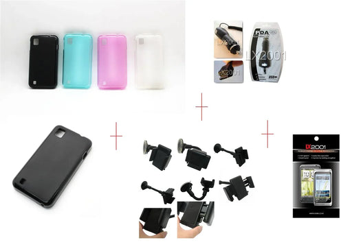 Telecom R22 Gel Case + Car Charger + Car Holder - LX2001 - Homewares, Outdoor, Phone Accessories, Cases, Speakers, Headphones + More -