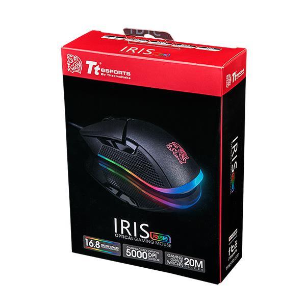 Tt eSPORTS Iris Optical Gaming Mouse - Black MO-IRS-WDOHBK-01 4711246872028 - LX2001 - Homewares, Outdoor, Phone Accessories, Cases, Speakers, Headphones + More -