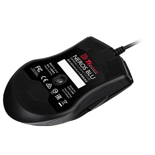 Tt eSPORTS Neros Blu Optical Wired Gaming Mouse - Black EMO-NRB-WDOTBK-01 4713227522298 - LX2001 - Homewares, Outdoor, Phone Accessories, Cases, Speakers, Headphones + More -
