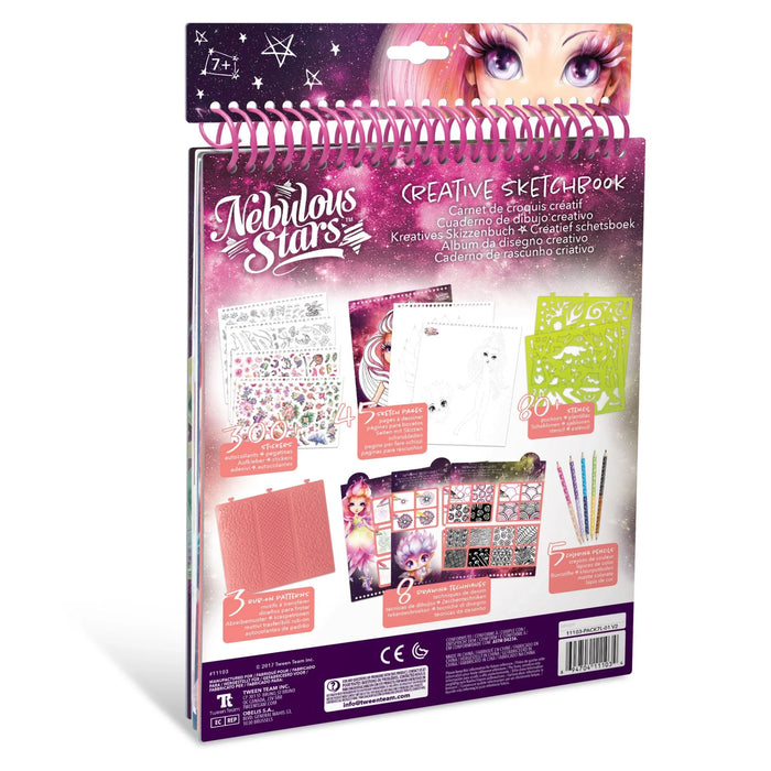 Nebulous Stars Creative Sketchbook (Petulia) - LX2001 - Homewares, Outdoor, Phone Accessories, Cases, Speakers, Headphones + More -