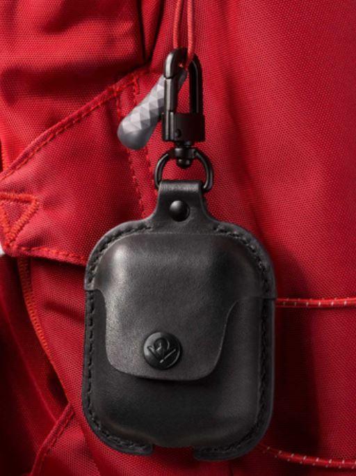 TwelveSouth Apple AirPods Leather AirSnap Case - Cognac 12-1803 - LX2001 - Homewares, Outdoor, Phone Accessories, Cases, Speakers, Headphones + More -