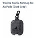 TwelveSouth Apple AirPods Leather AirSnap Case - Dark Grey 12-1916 - LX2001 - Homewares, Outdoor, Phone Accessories, Cases, Speakers, Headphones + More -