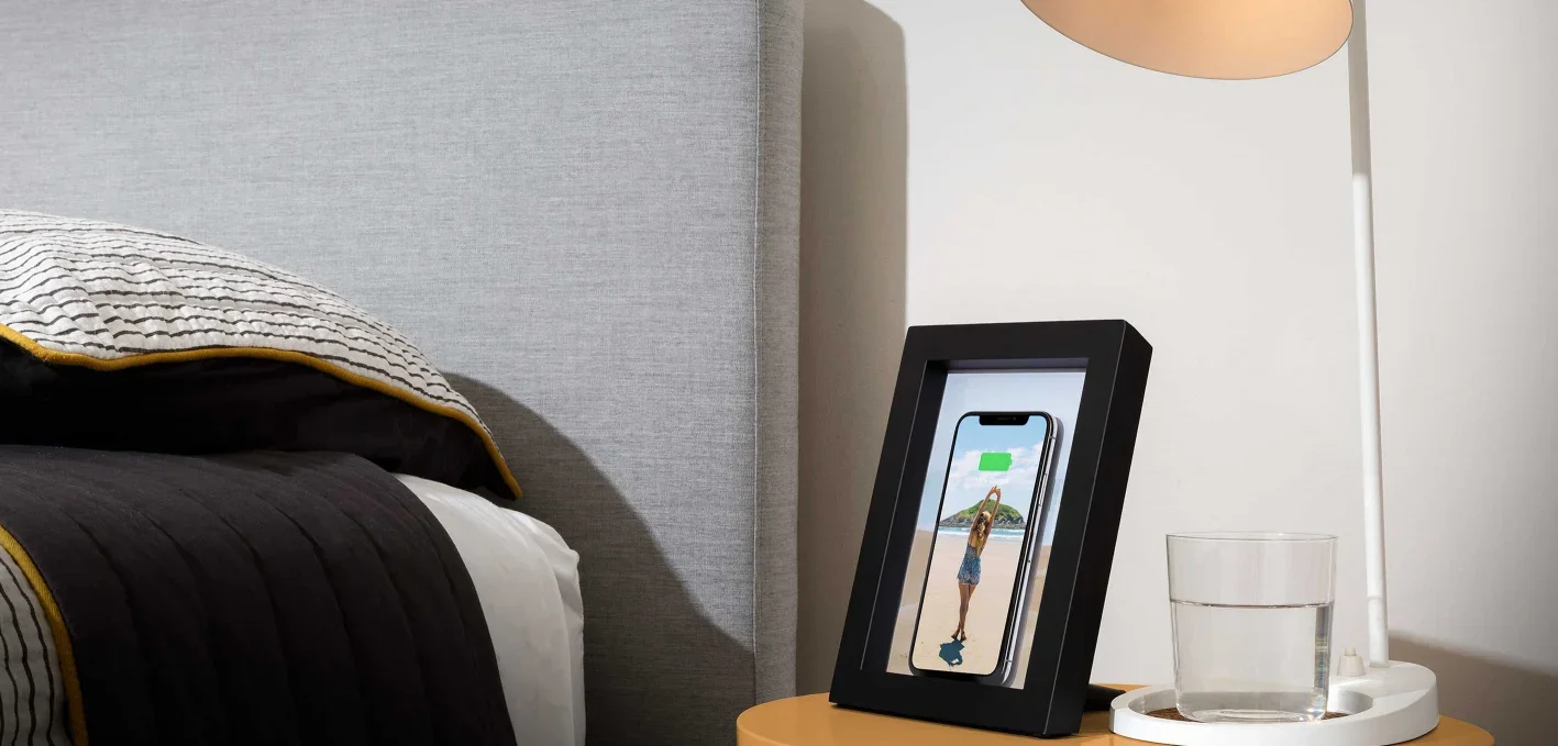 TwelveSouth Qi PowerPic Wireless Charger Stand - White 12-1810 811370022161 - LX2001 - Homewares, Outdoor, Phone Accessories, Cases, Speakers, Headphones + More -