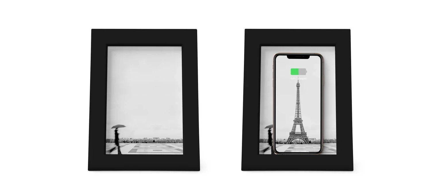 TwelveSouth Qi PowerPic Wireless Charger Stand - White 12-1810 811370022161 - LX2001 - Homewares, Outdoor, Phone Accessories, Cases, Speakers, Headphones + More -