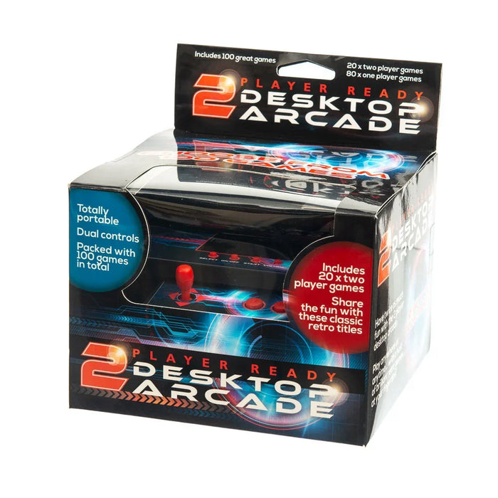 Two Player Desktop Arcade 5023664002239 - LX2001 - Homewares, Outdoor, Phone Accessories, Cases, Speakers, Headphones + More -