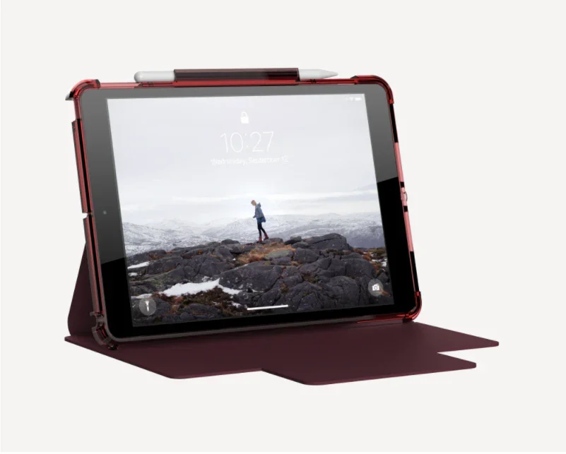 UAG Apple iPad 9th Gen 10.2" Lucent Case - Aubergine & Dusty Rose 12191N314748 812451037852 - LX2001 - Homewares, Outdoor, Phone Accessories, Cases, Speakers, Headphones + More -
