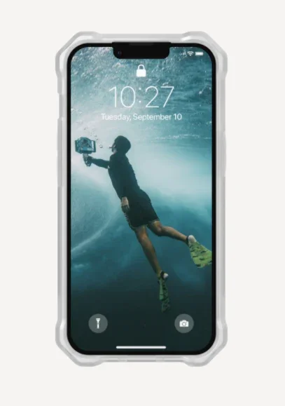 UAG Apple iPhone 13 6.1" Essential Armor Case w/ MagSafe - Frosted Ice 11317S180243 810070365059 - LX2001 - Homewares, Outdoor, Phone Accessories, Cases, Speakers, Headphones + More -
