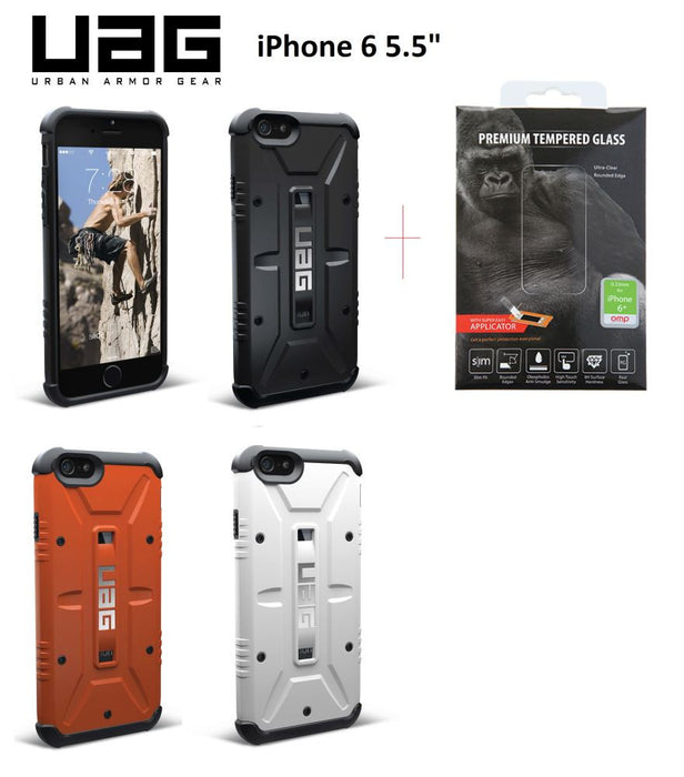 UAG Composite Case for iPhone 6 Plus PROFILE PIC + Glass SP