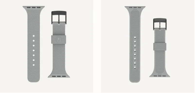 UAG [U] Apple Watch 40mm / 38mm Dot Silicone Strap Band - Grey 19248K313030 812451036251 - LX2001 - Homewares, Outdoor, Phone Accessories, Cases, Speakers, Headphones + More -