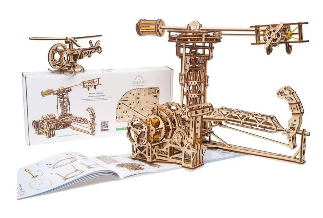 UGEARS AVIATOR MODEL 120839 - LX2001 - Homewares, Outdoor, Phone Accessories, Cases, Speakers, Headphones + More -