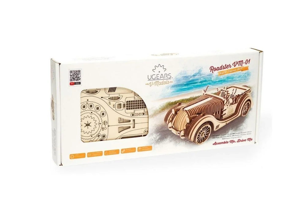 UGEARS ROADSTER VM-01 120815 - LX2001 - Homewares, Outdoor, Phone Accessories, Cases, Speakers, Headphones + More -