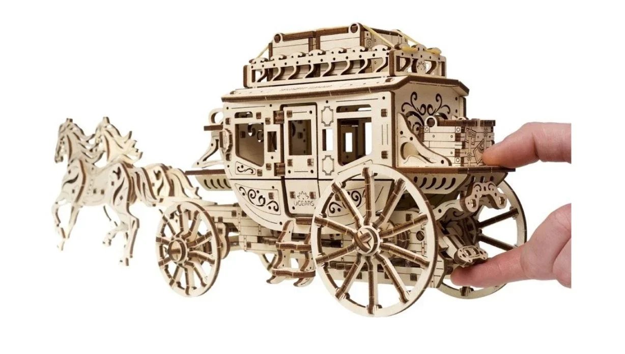 UGEARS STAGECOACH 120730 - LX2001 - Homewares, Outdoor, Phone Accessories, Cases, Speakers, Headphones + More -