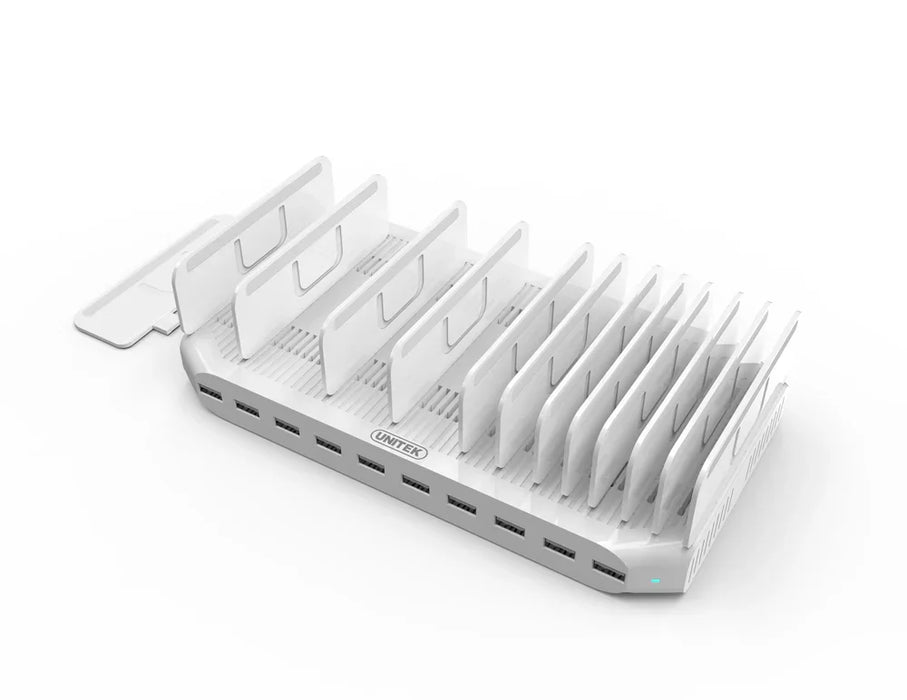 UNITEK 10 Port USB Smart Charging Charger Hub - LX2001 - Homewares, Outdoor, Phone Accessories, Cases, Speakers, Headphones + More -