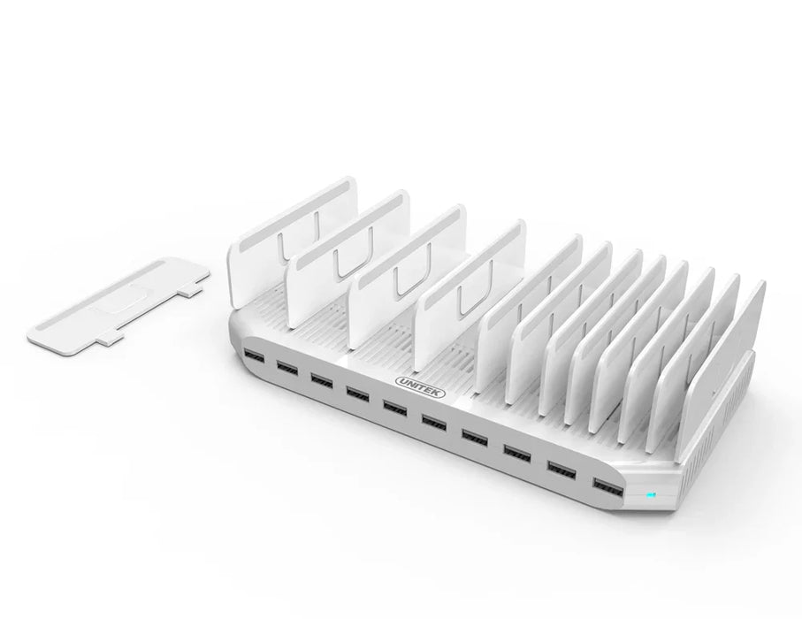 UNITEK 10 Port USB Smart Charging Charger Hub - LX2001 - Homewares, Outdoor, Phone Accessories, Cases, Speakers, Headphones + More -