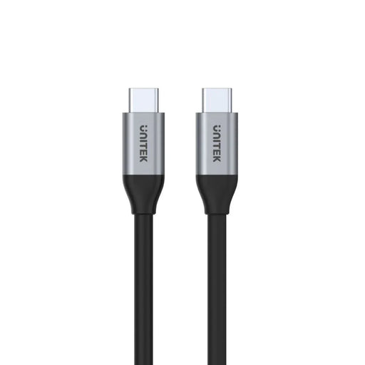 UNITEK 1m USB-C To USB-C 3.1 Gen2 Cable - Black C14082ABK - LX2001 - Homewares, Outdoor, Phone Accessories, Cases, Speakers, Headphones + More -