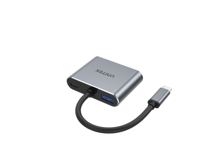 UNITEK 4-In-1 USB Mulit-Port Hub w/ USB-C Connector D1049A