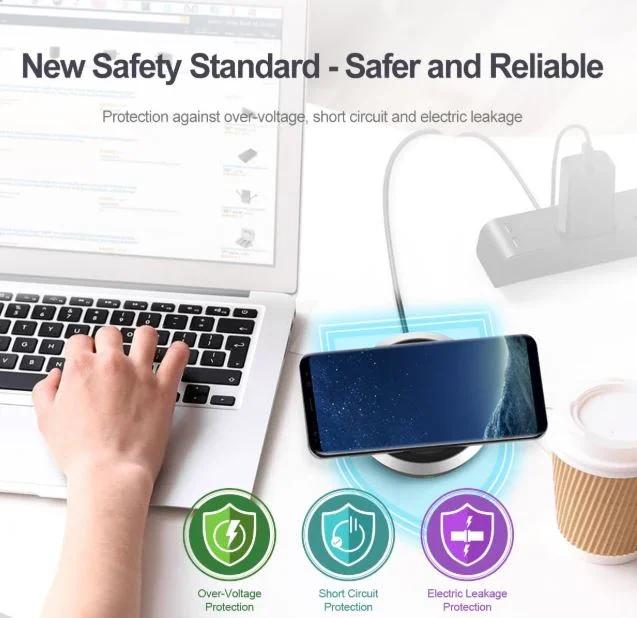 UNITEK Qi Wireless Fast Charging Pad - Black M003A - LX2001 - Homewares, Outdoor, Phone Accessories, Cases, Speakers, Headphones + More -