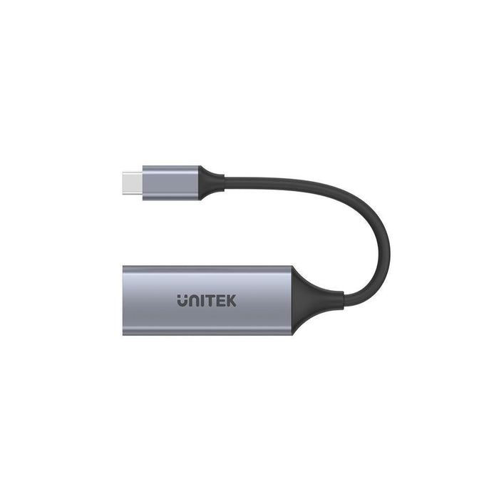 UNITEK USB-C 3.1 To Gigabit Ethernet 5Gbps Aluminium Adapter - Grey U1312A