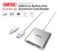 UNITEK USB 3.0 to SD MicroSD CF Aluminium Card Reader with USB-C Type-C Adapter Y-9313D - LX2001 - Homewares, Outdoor, Phone Accessories, Cases, Speakers, Headphones + More -