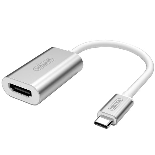 UNITEK USB 3.1 Type-C To HDMI (4K) Converter - Silver Y-6316 - LX2001 - Homewares, Outdoor, Phone Accessories, Cases, Speakers, Headphones + More -