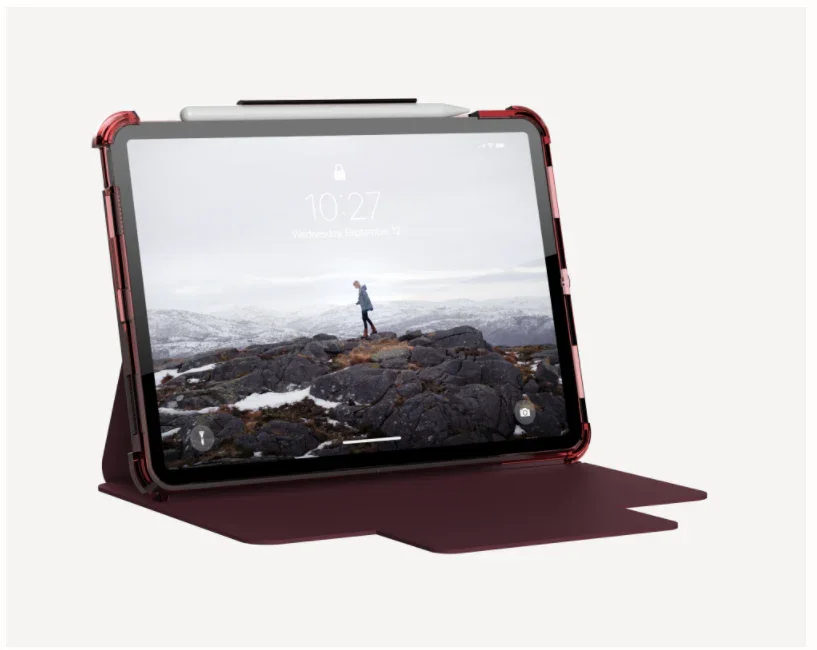U by UAG [U] Apple iPad Air 4th Gen (2020) Case - Aubergine 12255N314748 812451038279 - LX2001 - Homewares, Outdoor, Phone Accessories, Cases, Speakers, Headphones + More -