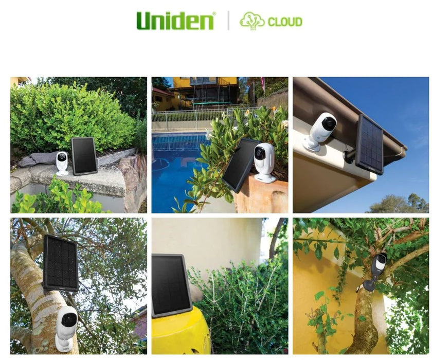 Uniden APPCAM SOLO+ Wifi Full HD Camera - IP65, Thermo Sense, Night Vision 3 Pcs - LX2001 - Homewares, Outdoor, Phone Accessories, Cases, Speakers, Headphones + More -