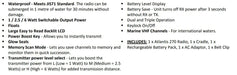 Uniden Atlantis 270 6W Floating VHF Handheld MA270 - LX2001 - Homewares, Outdoor, Phone Accessories, Cases, Speakers, Headphones + More -