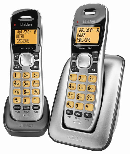 Uniden DECT1715+1 DECT1715 Digital DECT Cordless Phone 2pcs / Twin - LX2001 - Homewares, Outdoor, Phone Accessories, Cases, Speakers, Headphones + More -