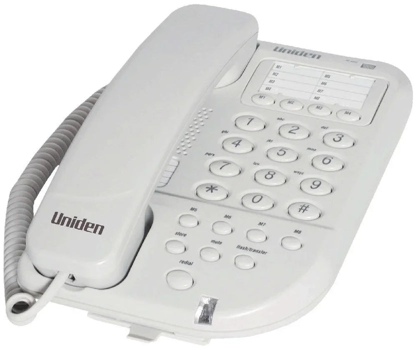Uniden FP098 Corded Desk Phone - LX2001 - Homewares, Outdoor, Phone Accessories, Cases, Speakers, Headphones + More -