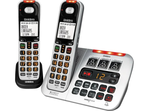 Uniden SSE45+1 Twin Handset Cordless Phone - LX2001 - Homewares, Outdoor, Phone Accessories, Cases, Speakers, Headphones + More -