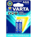 Varta AAA 2 Pack Batteries VA-LR03-HE-BP2 - LX2001 - Homewares, Outdoor, Phone Accessories, Cases, Speakers, Headphones + More -