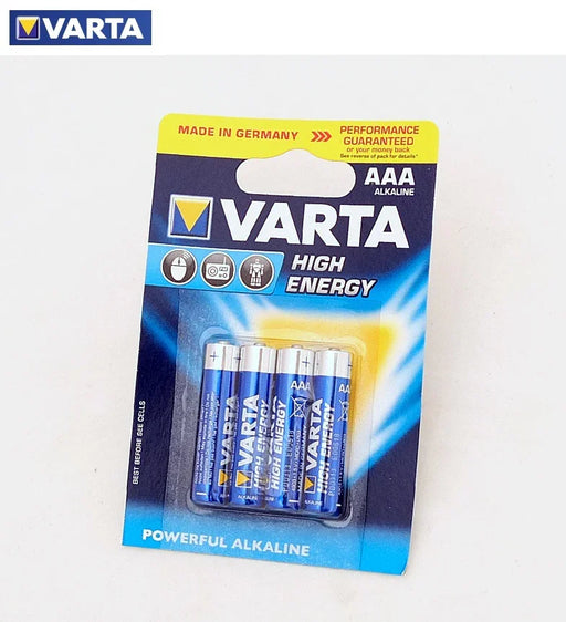 Varta AAA 4 Pack Batteries VA-LR03-HE-BP4 - LX2001 - Homewares, Outdoor, Phone Accessories, Cases, Speakers, Headphones + More -