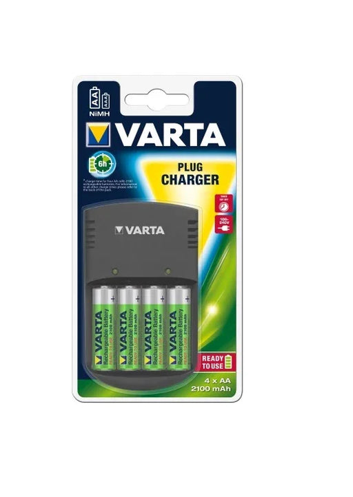 VARTA LCD 6 Hour AA AAA Battery Charger VA-12441-BP1 - LX2001 - Homewares, Outdoor, Phone Accessories, Cases, Speakers, Headphones + More -