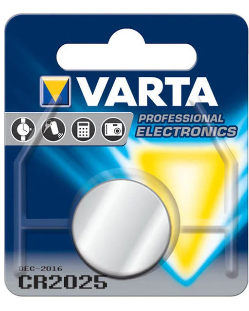 VARTA CR2025 3V LITHIUM BUTTON CELL BATTERY VA-CR2025-BP1 - LX2001 - Homewares, Outdoor, Phone Accessories, Cases, Speakers, Headphones + More -