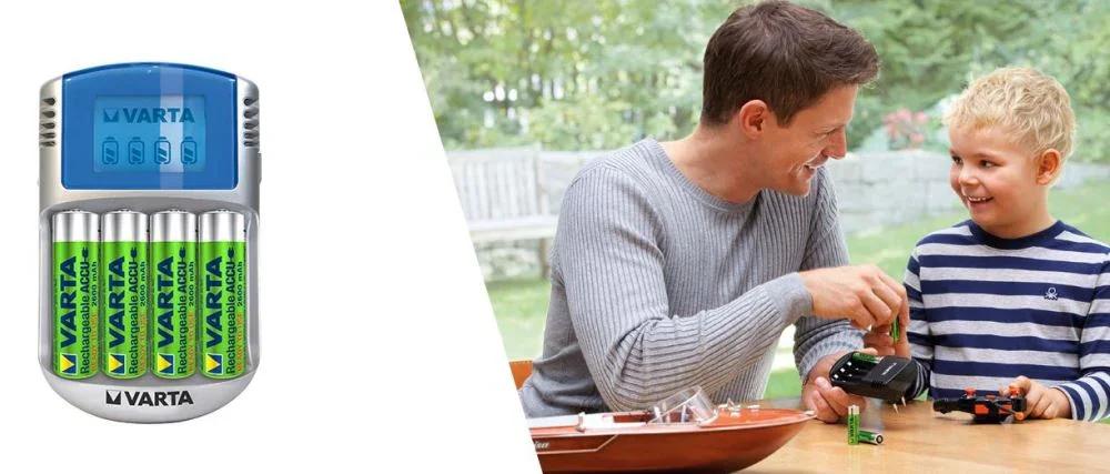 VARTA LCD 2 Hour AA AAA Charger VA-57270-BP1 - LX2001 - Homewares, Outdoor, Phone Accessories, Cases, Speakers, Headphones + More -