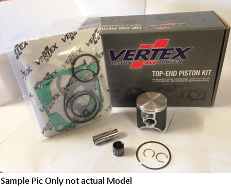 Top End Kit Vertex Piston Kit, Top Gasket Set, Small End Bearing Kawasaki Kx85 1