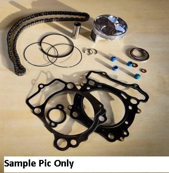 TOP END KIT VERTEX PISTON RINGS PINS CIRCLIPS TOP END GASKETS & CAM CHAIN RMZ450 18-20 95.95MM