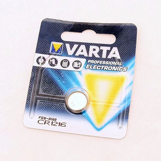 Varta CR1216 BUTTON CELL VA-CR1216-BP1 - LX2001 - Homewares, Outdoor, Phone Accessories, Cases, Speakers, Headphones + More -