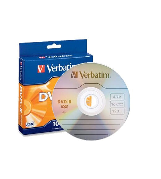 Verbatim DVD-R 10-Pack 95100