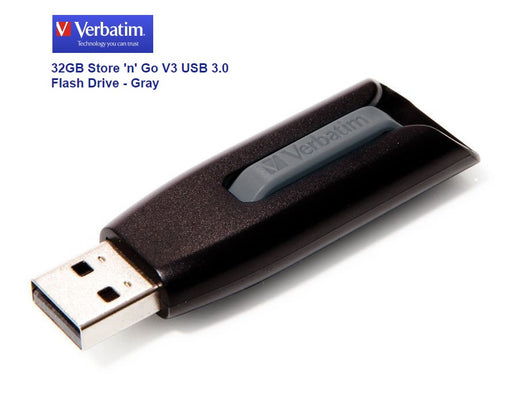 Verbatim Store 'n' Go V3 USB 3.0 32GB Flash Drive 49173 1