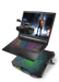 Vertux Gaming Portable Height Adjustable Cooling Pad w/ Rainbow LED lights GLARE.BLK - LX2001 - Homewares, Outdoor, Phone Accessories, Cases, Speakers, Headphones + More -