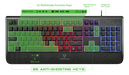 Vertux Rapid Response Mechanical Gaming Keyboard w/ LED Backlight RAIDKEY - LX2001 - Homewares, Outdoor, Phone Accessories, Cases, Speakers, Headphones + More -