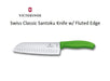 Victorinox Swiss Classic Santoku Knife w/ Fluted Edge - Green 6.8526.17G - LX2001 - Homewares, Outdoor, Phone Accessories, Cases, Speakers, Headphones + More -