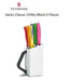 Victorinox Swiss Classic Utility Block 6 Pieces 6.7127.6L14 - LX2001 - Homewares, Outdoor, Phone Accessories, Cases, Speakers, Headphones + More -