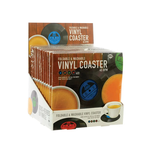 Vinyl Record Coaster for Beer Drinks Wine 5023664002697 - LX2001 - Homewares, Outdoor, Phone Accessories, Cases, Speakers, Headphones + More -